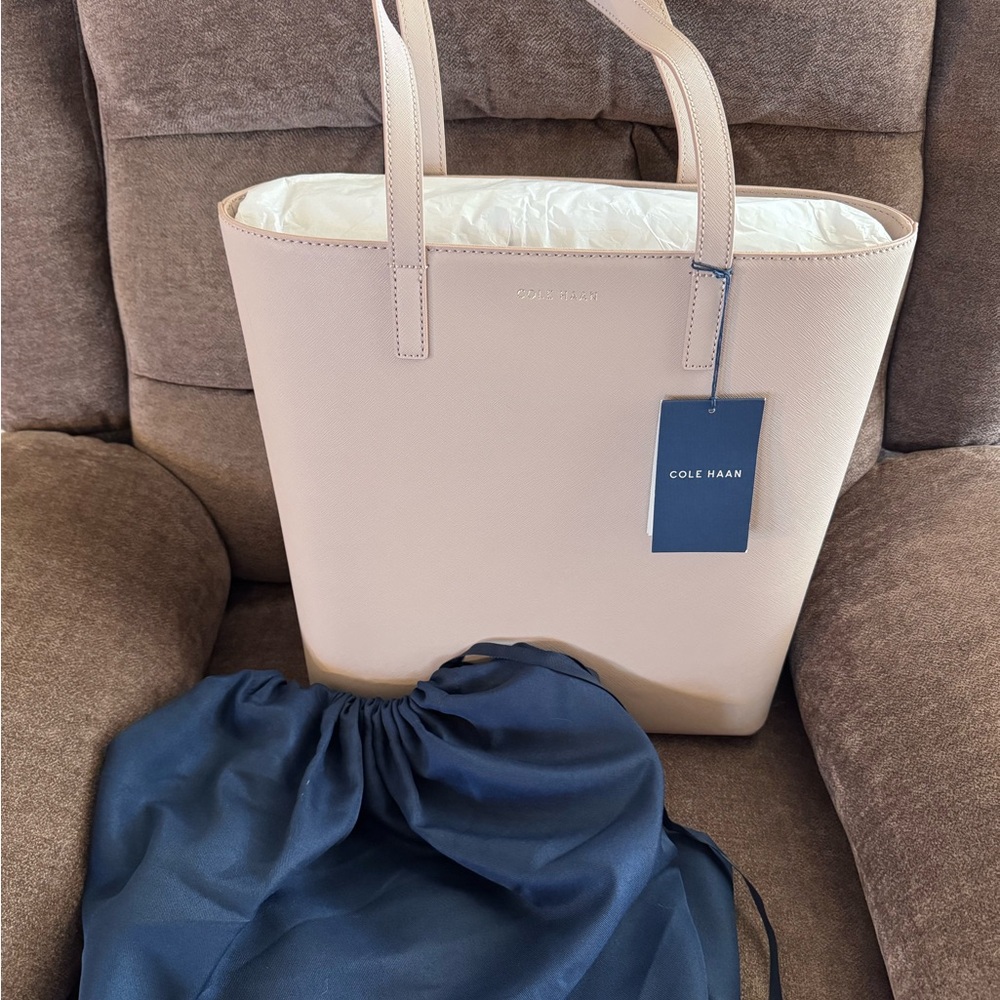 Cole Haan Tan Tote Bag
